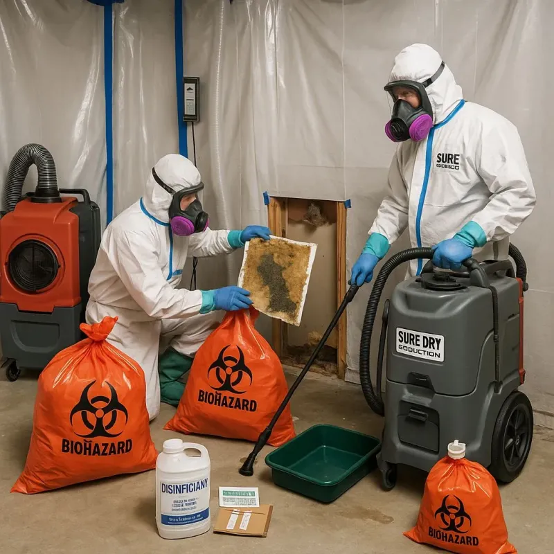 Contaminated Water Handling Protocols process in Vista Center, NJ